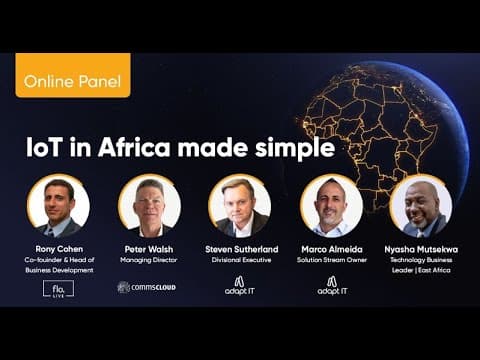 IoT in Africa made simple: webinar recording